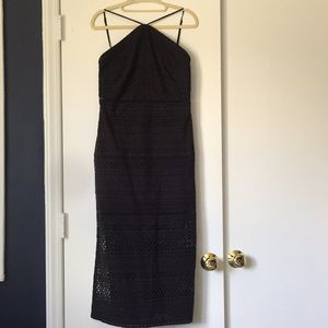NWT J.Crew Eyelet Halter Dress GORGEOUS 🖤🖤